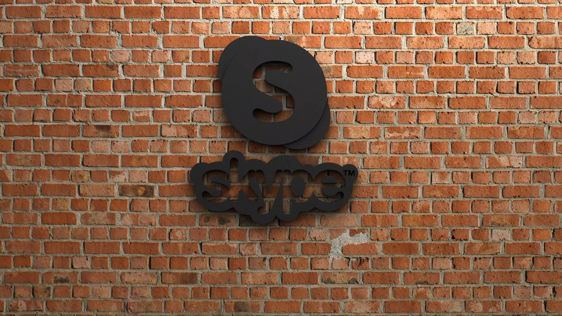 Skype Logo 3D print model