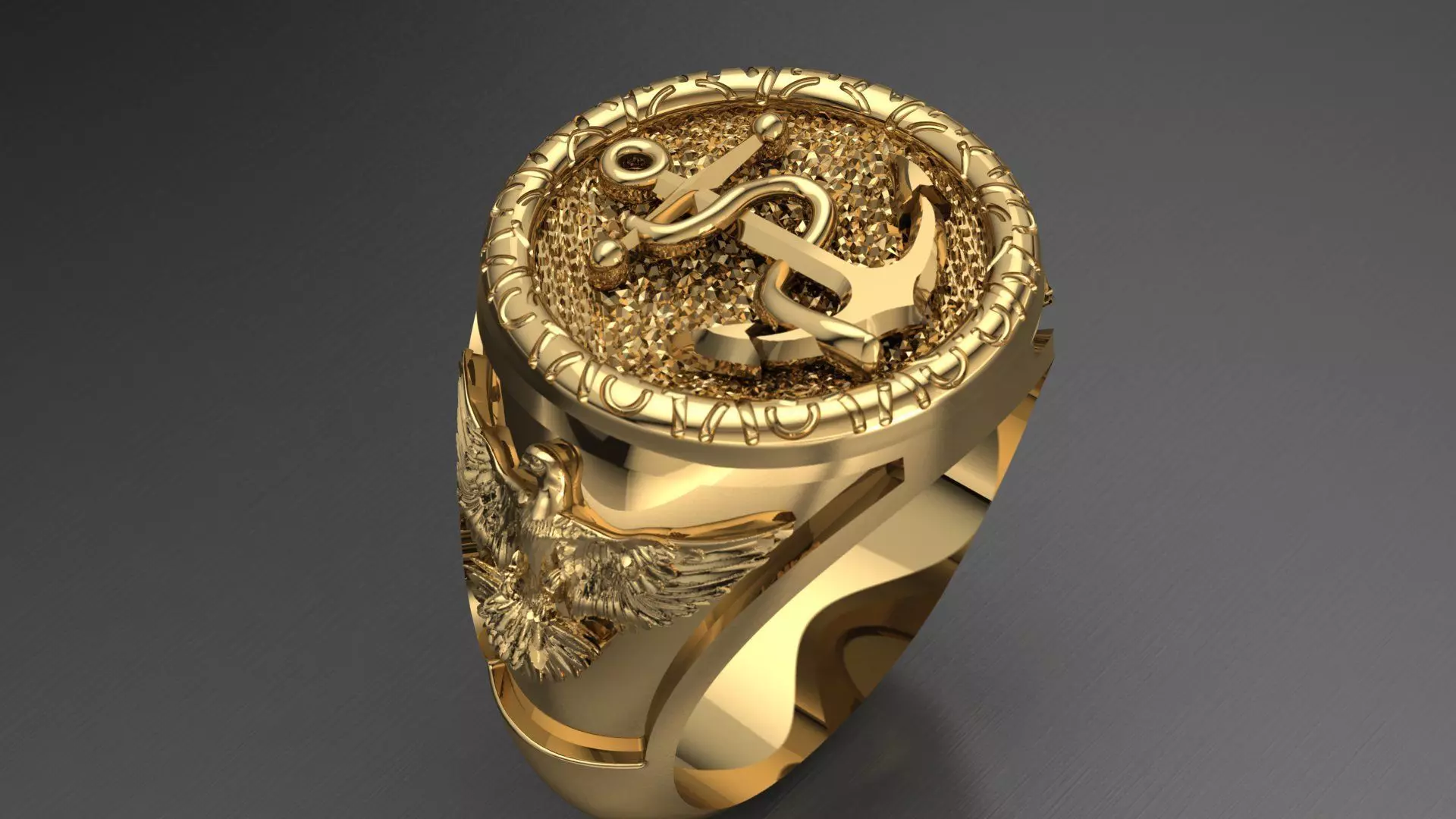 anchor ring 3D print model