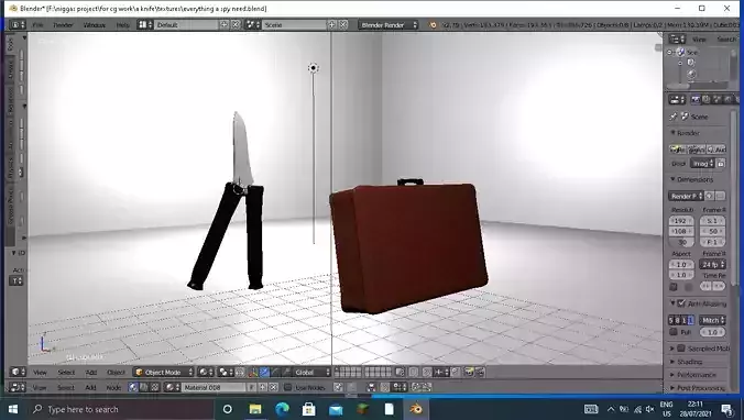 Spy stuff 3D model