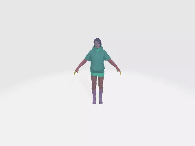 Traci Jerico - Detroit becomes human Free 3D model