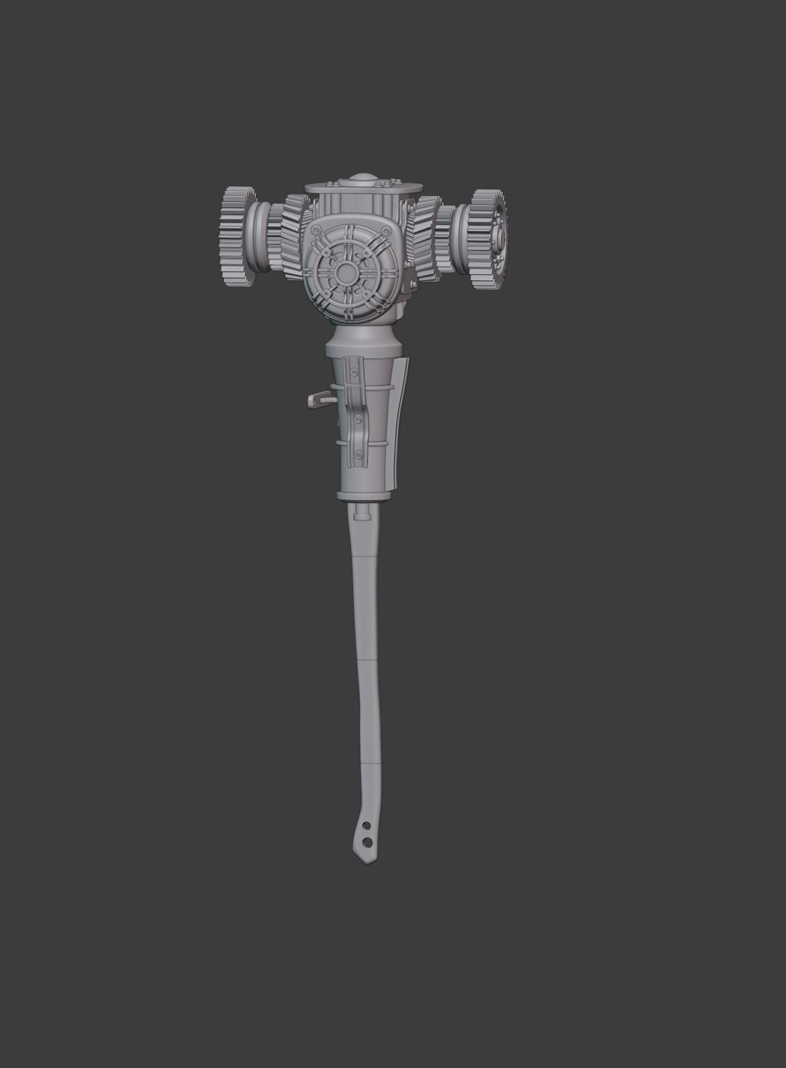 Karl Heisenberg hammer - Resident Evil Village 3D print model_1