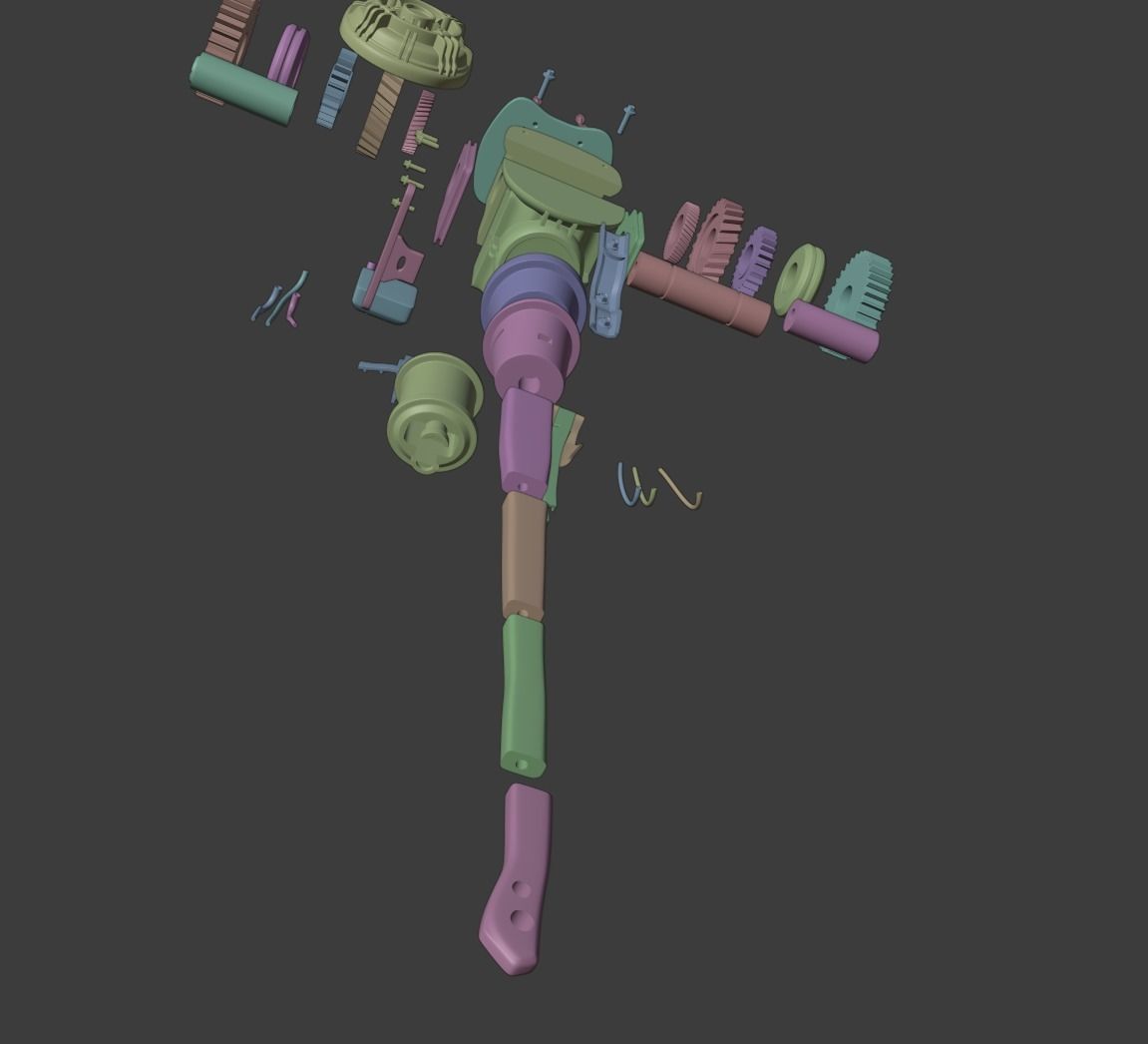 Karl Heisenberg hammer - Resident Evil Village 3D print model_7