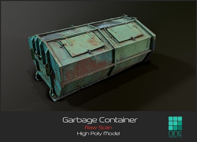 Garbage Container 3D model