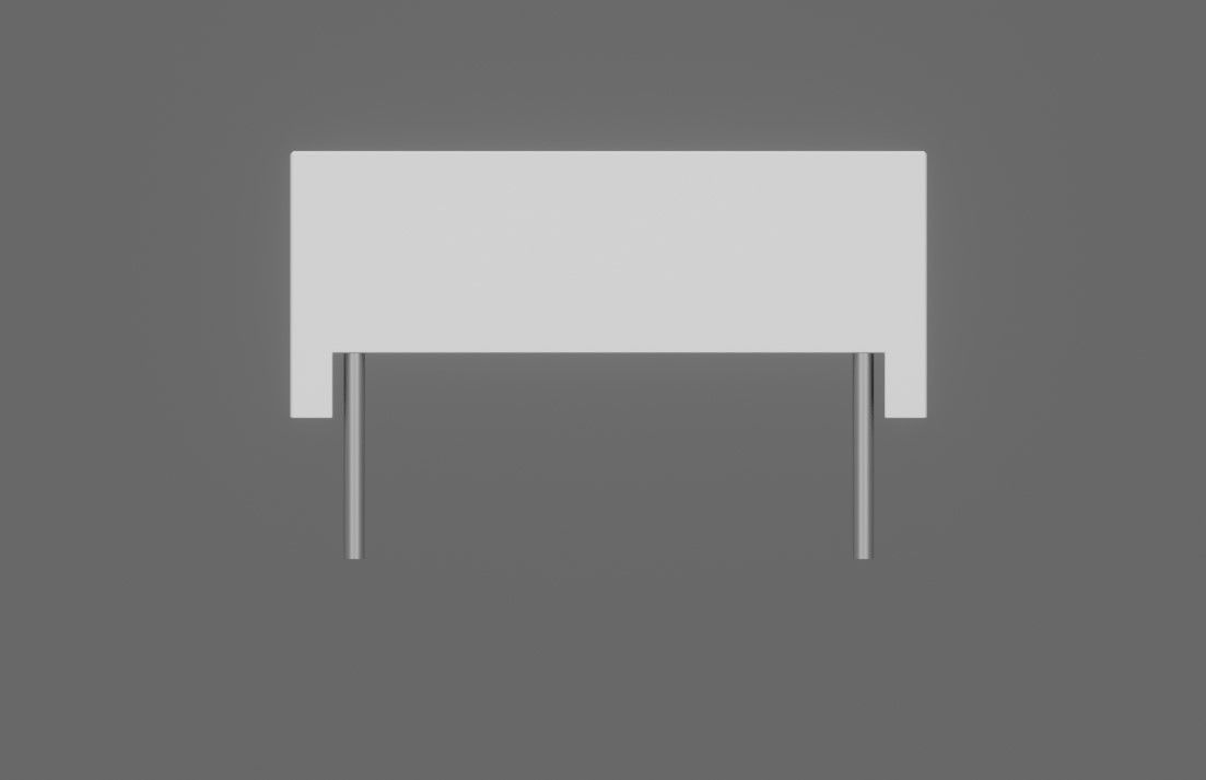 Display 7 segments - Electronics Parts Low-poly 3D model_22
