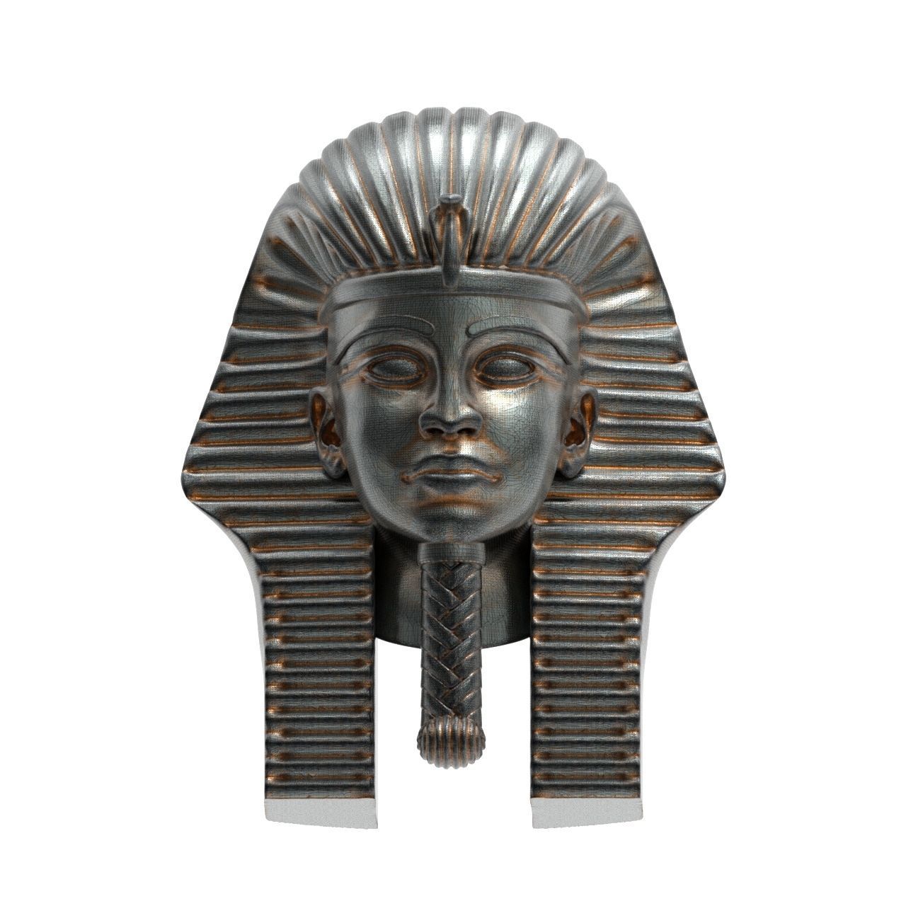 pendant Tutankhamon pharaoh Egypt 2181 3D print model_22