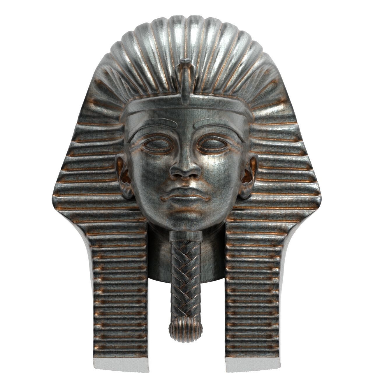 pendant Tutankhamon pharaoh Egypt 2181 3D print model_23