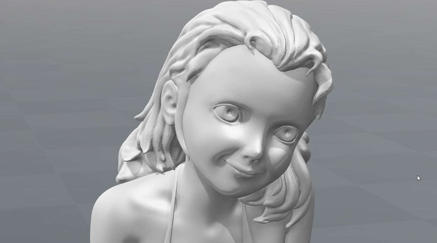 SOCCER GIRL 3D print model_7