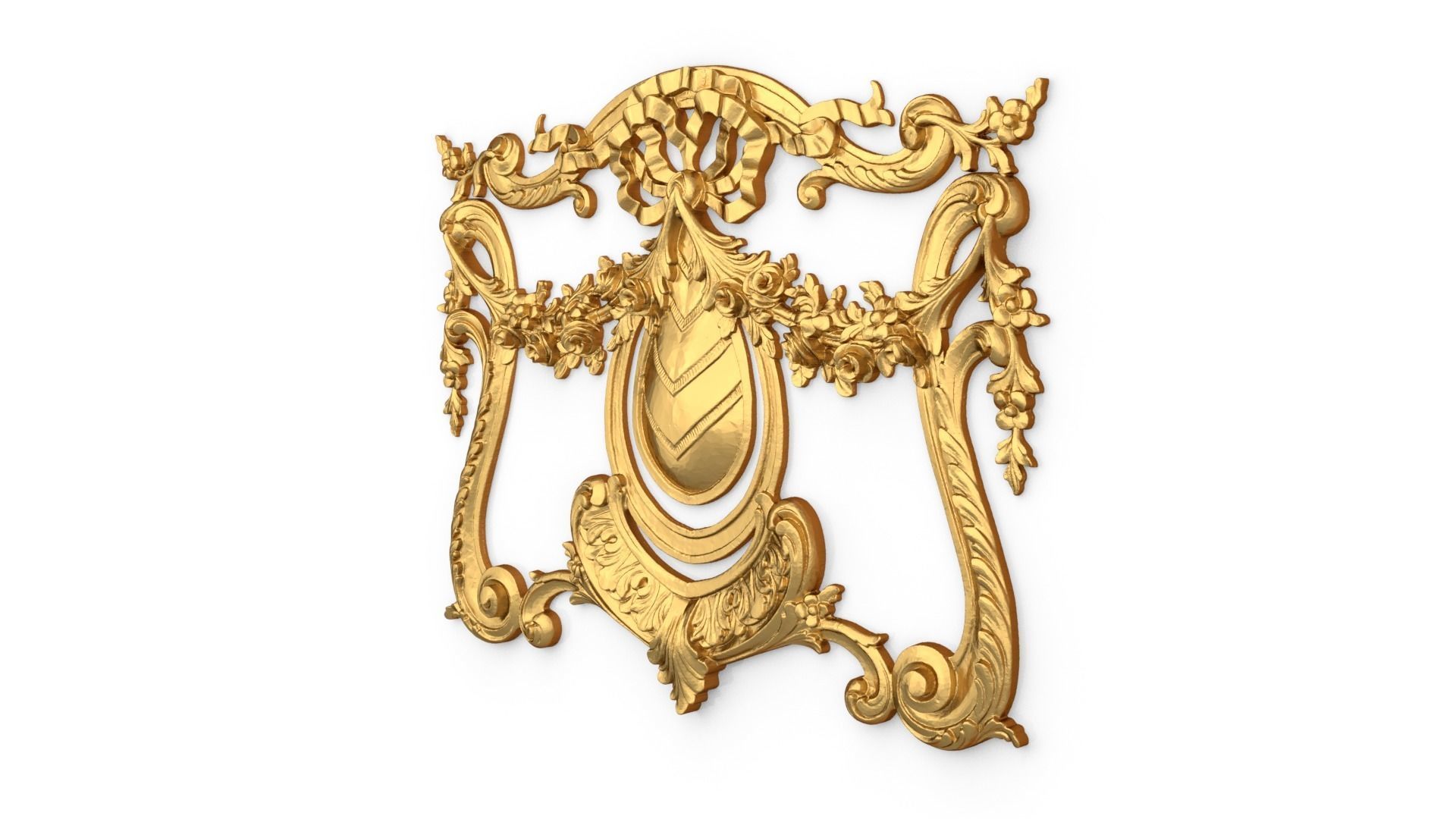 Classic decor ornament 61 3D print model_2