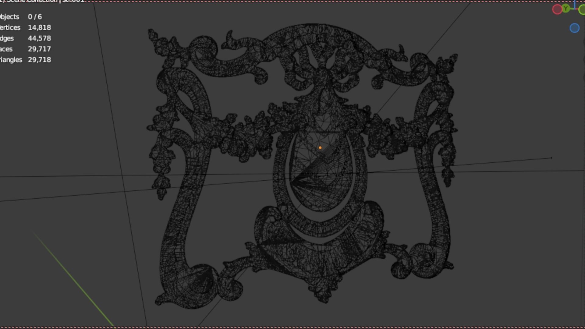 Classic decor ornament 61 3D print model_6