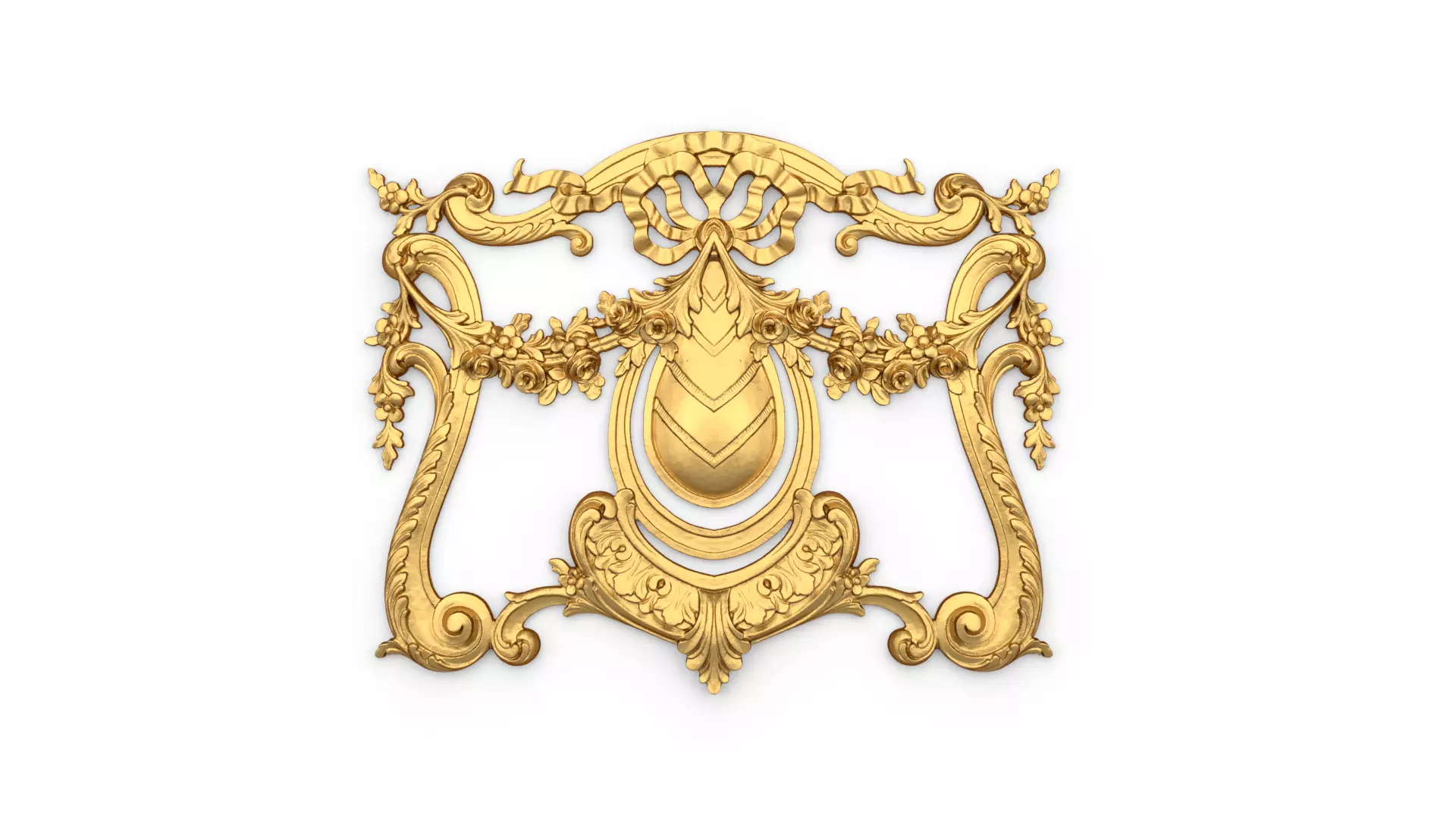 Classic decor ornament 61 3D print model_0