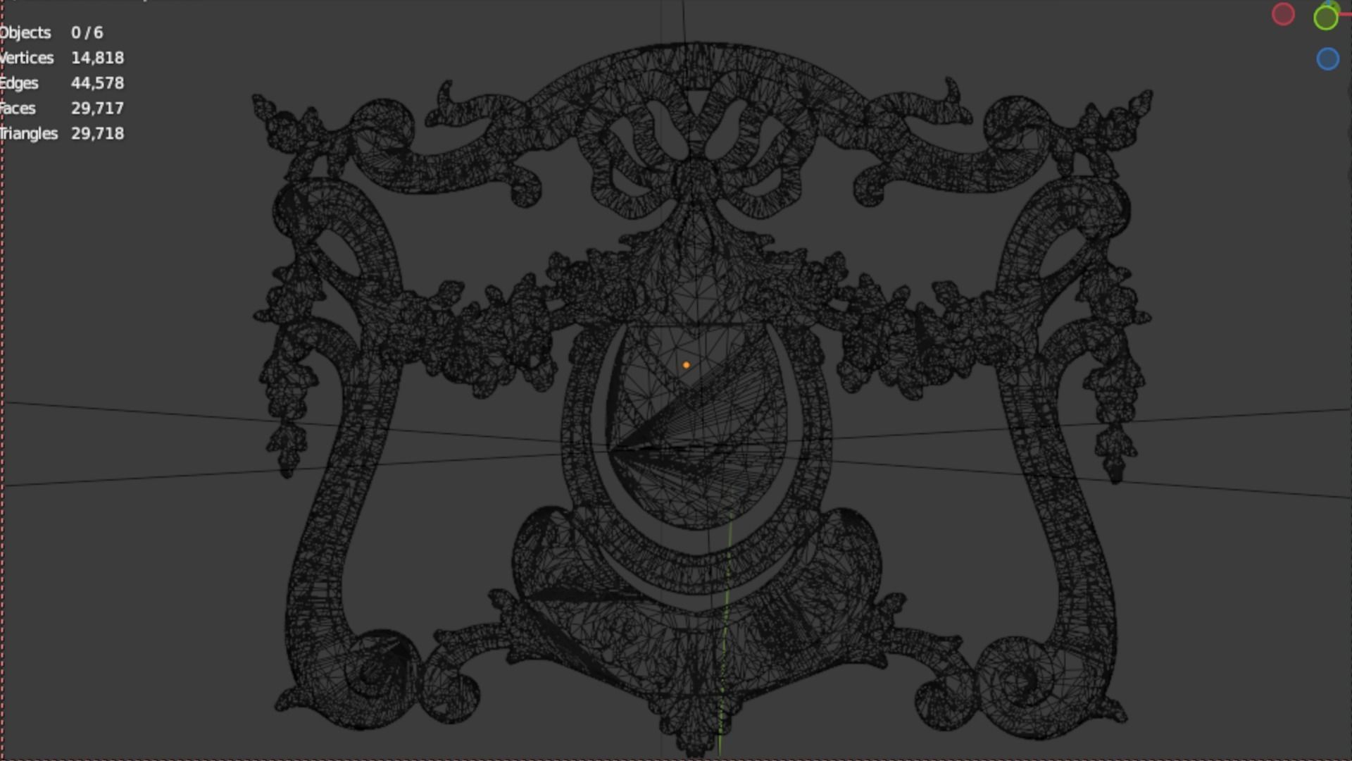 Classic decor ornament 61 3D print model_5