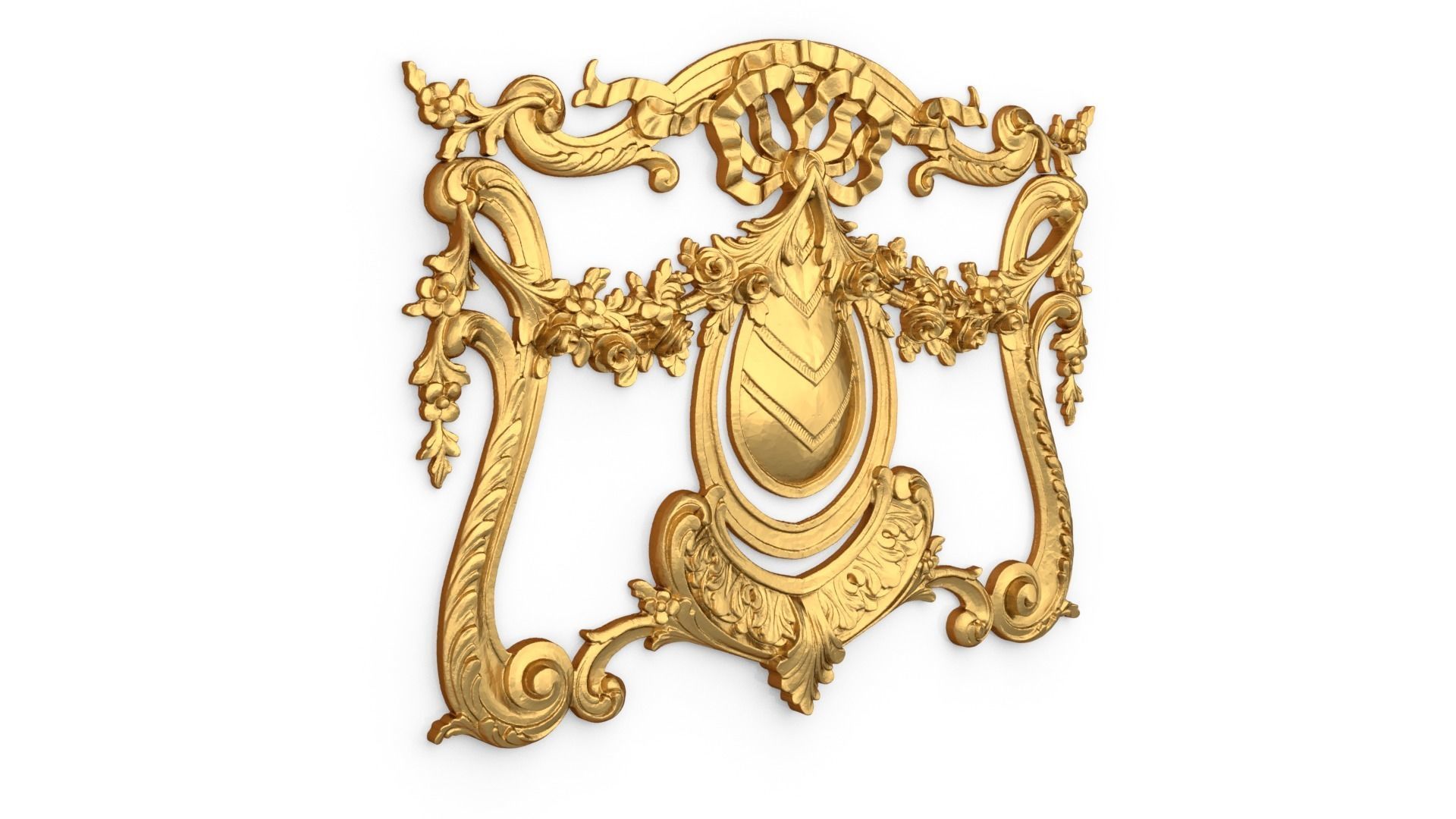 Classic decor ornament 61 3D print model_1