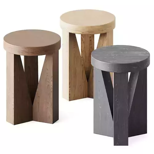 Cugino stool oak by Mattiazzi