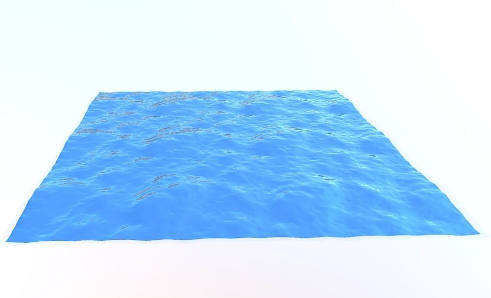 3D model Ocean sea waves VR / AR / low-poly | CGTrader