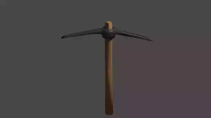 Pickaxe axe Free 3D model