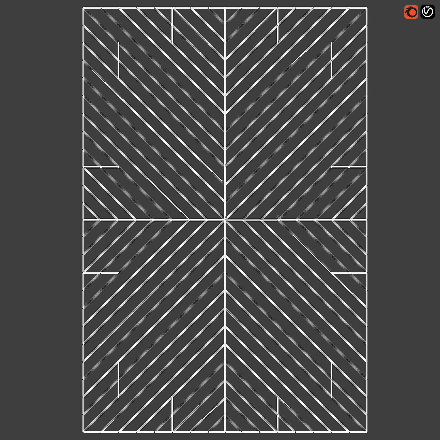 Decor Panel Aeksandra-Zee  3 3D model_1