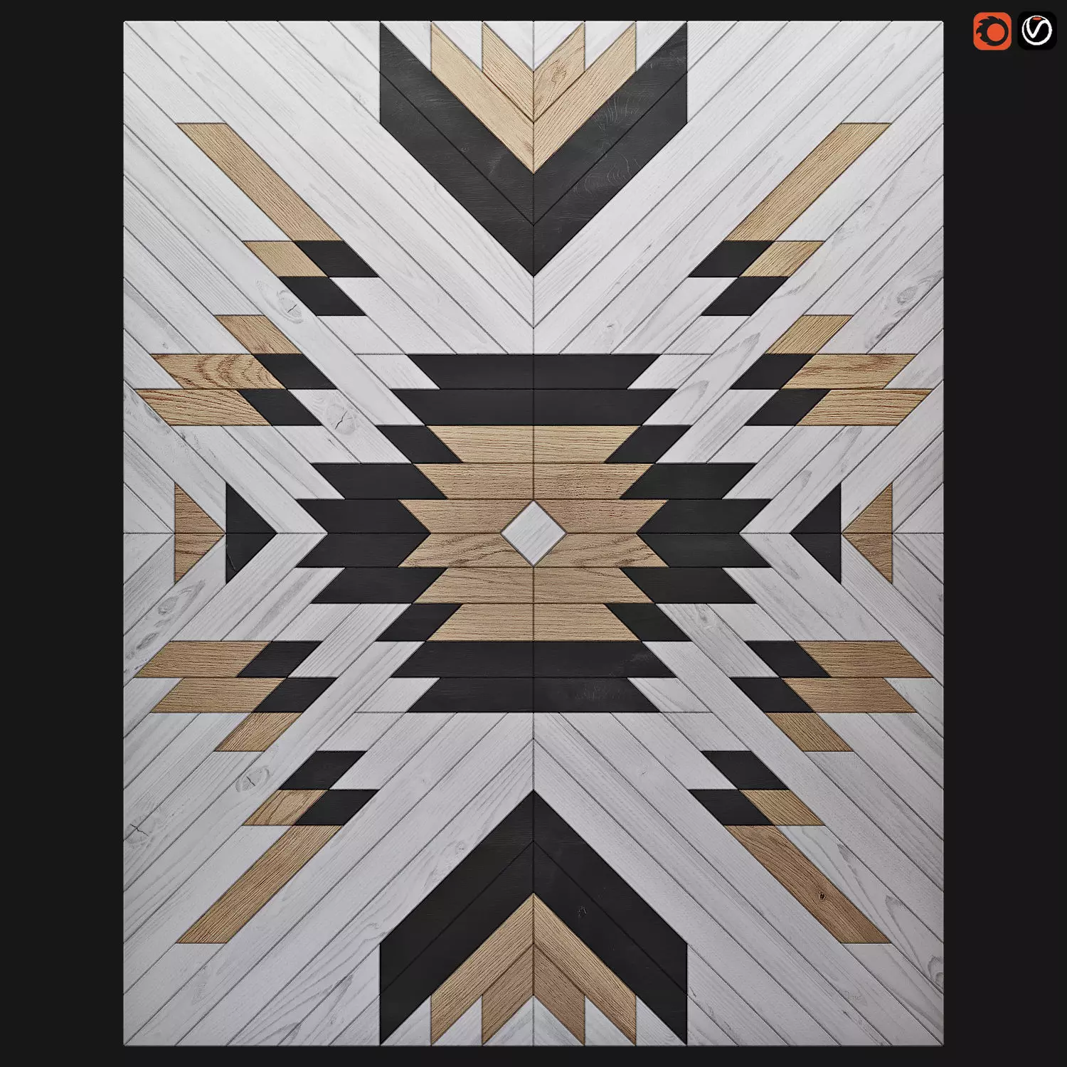 Decor Panel Aeksandra-Zee  4 3D model_0