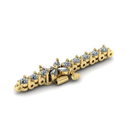 Tenis Bracelet 539 3D print model_1