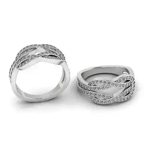 528 Ring with stones