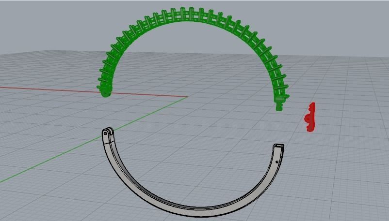 556 Bracelet 3D print model_8