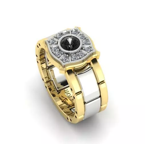 555 Ring 3D print model