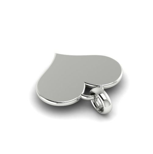 553 Pendant in the shape of a heart 3D print model_2