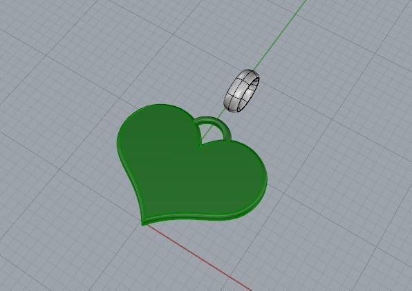 553 Pendant in the shape of a heart 3D print model_7