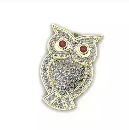 545 owl pendant