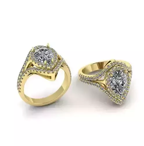 544 Ring with stones