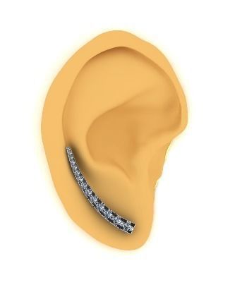 579 Ear decoration 3D print model_1
