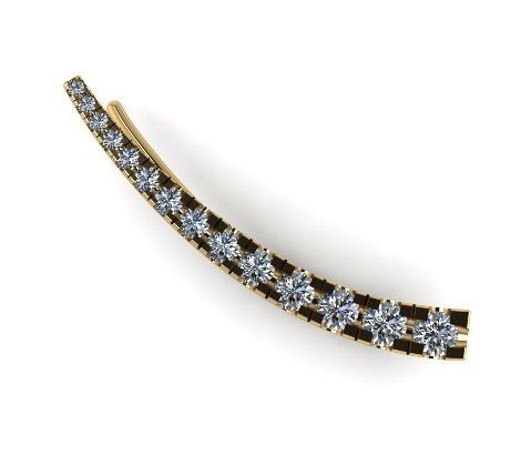 579 Ear decoration 3D print model_2