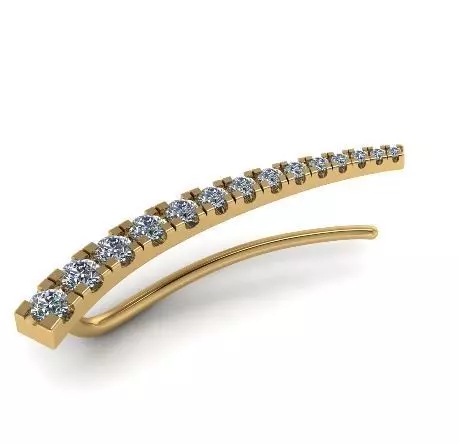 579 Ear decoration 3D print model_0