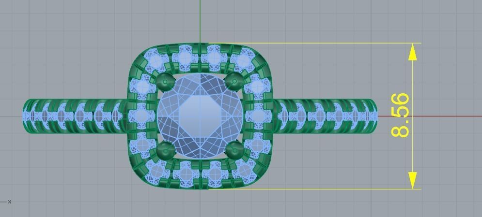 574 Ring 3D print model_6