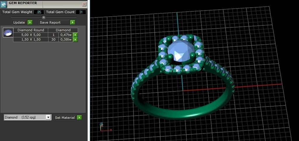 574 Ring 3D print model_10