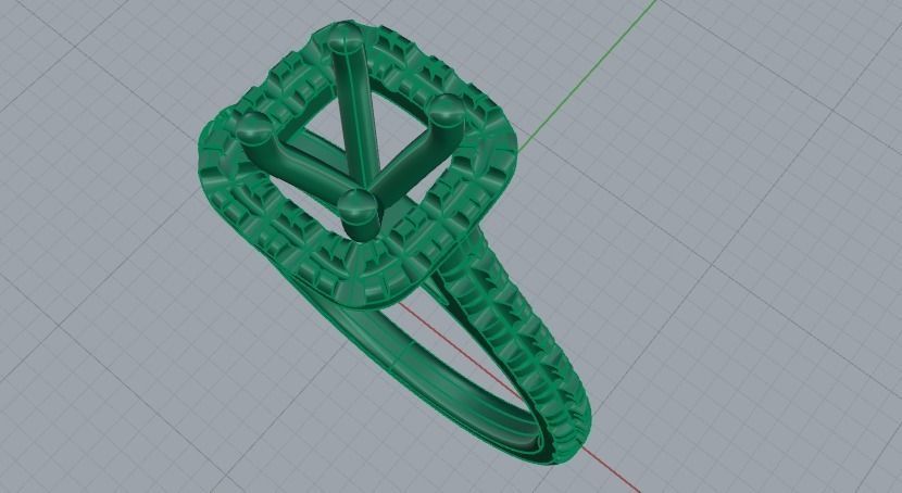 574 Ring 3D print model_7