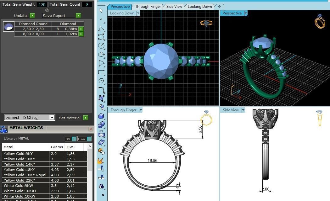 567 Ring 3D print model_5