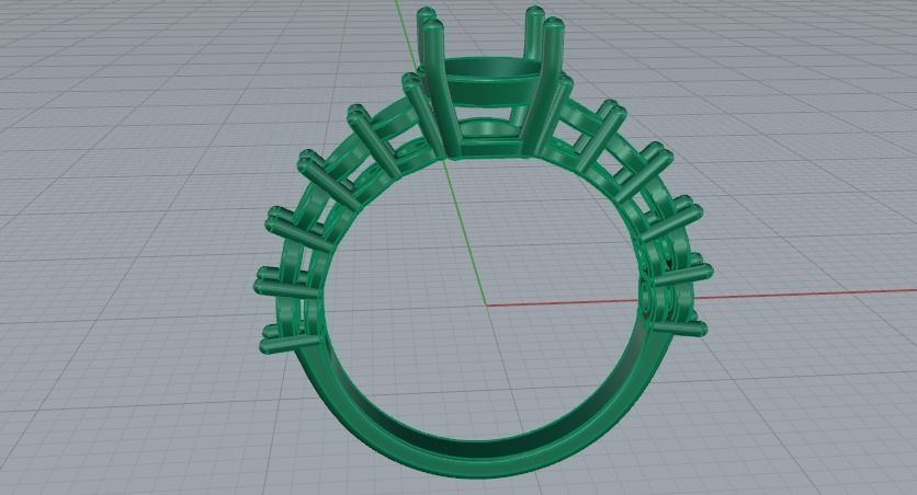 596 Ring 3D print model_5