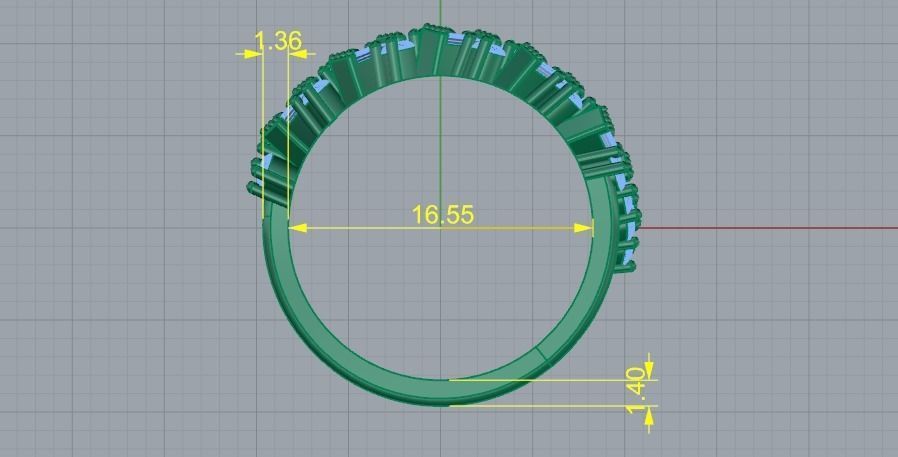 593 Ring 3D print model_3