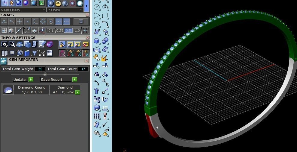 591 Bracelet 3D print model_5