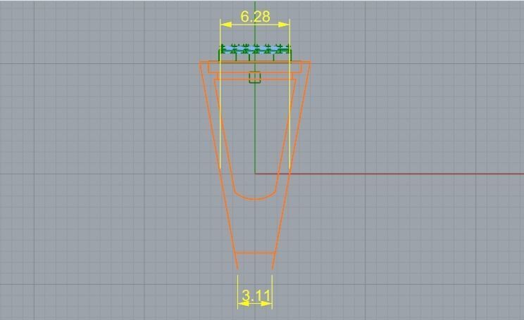589 Ring with the letter A 3D print model_6