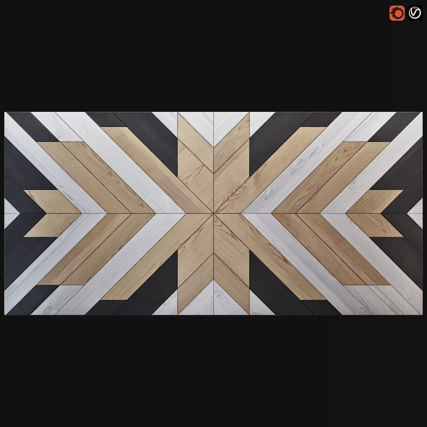 Decor Panel Aeksandra-Zee 6 3D model_0