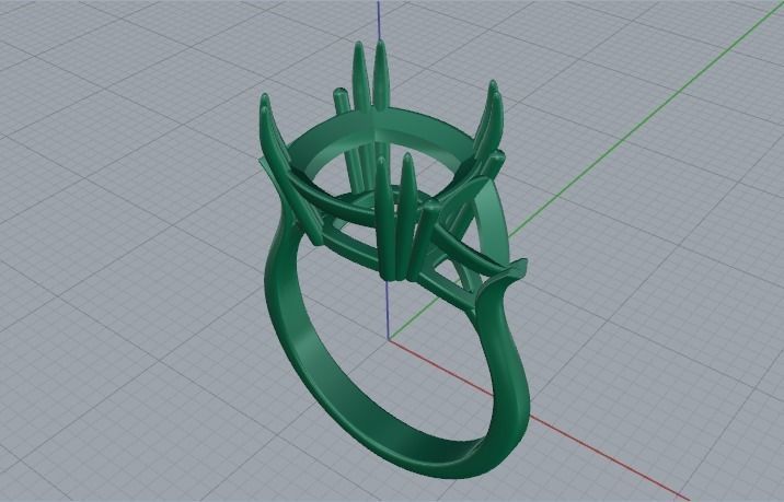 619 Ring 3D print model_8