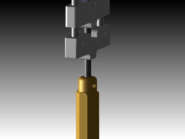 Knurling Tool Hand Type Free 3D model_8