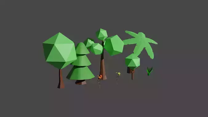 Low-Poly Pack christmas tree