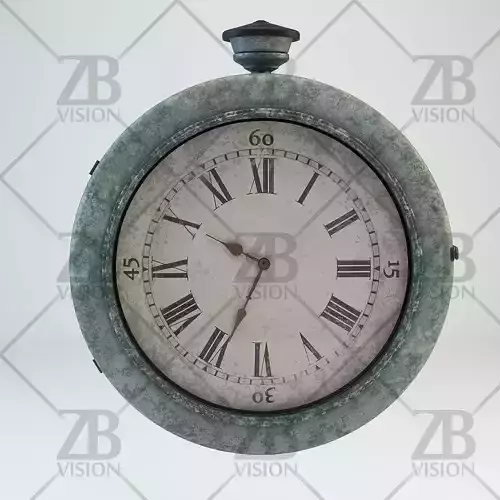 Vintage Clock 3D model