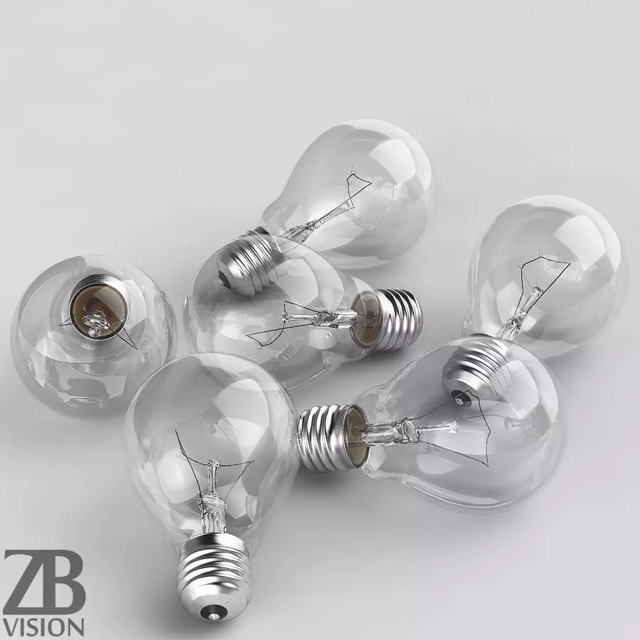 Incandescent Bulb 3D model_0