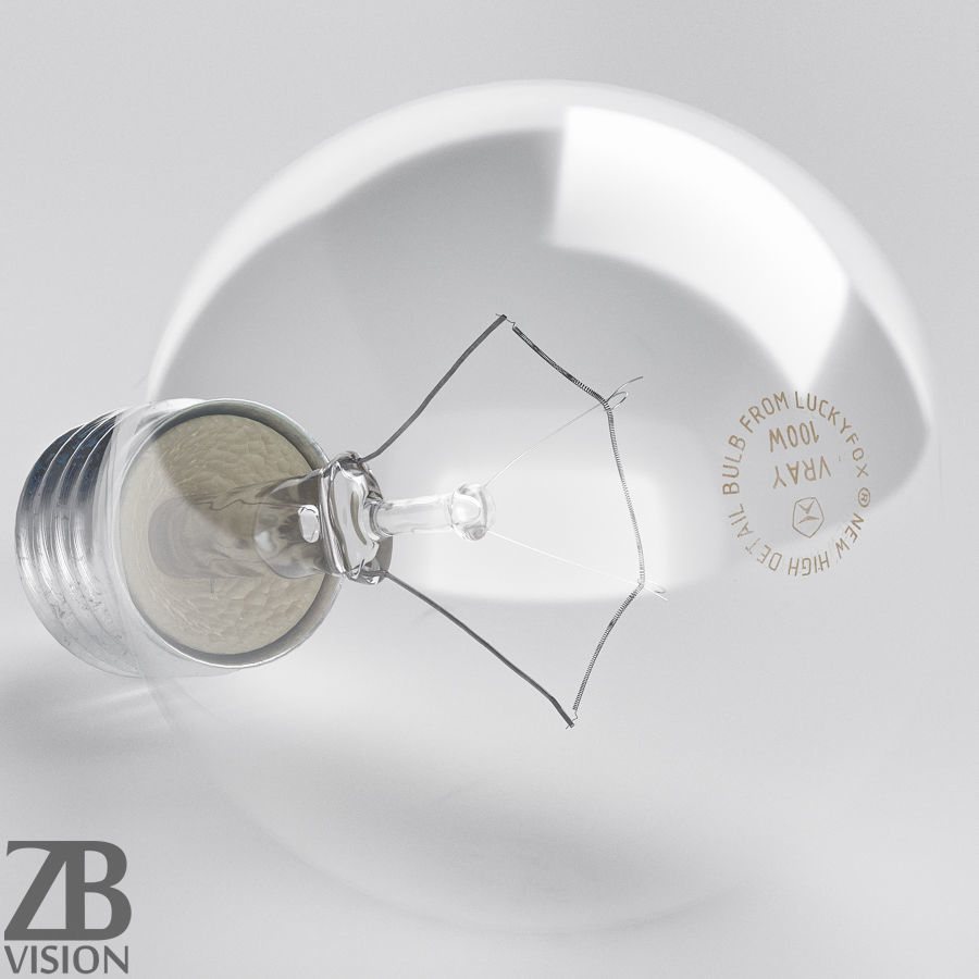 Incandescent Bulb 3D model_4