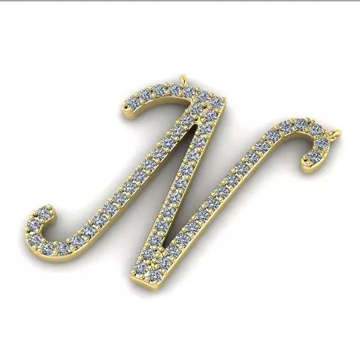 Pendant N 639 3D print model_0