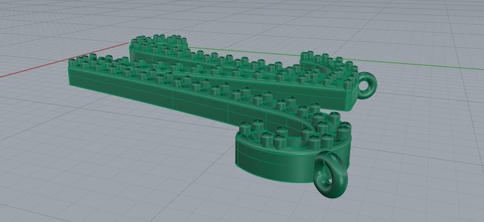 Pendant N 639 3D print model_8