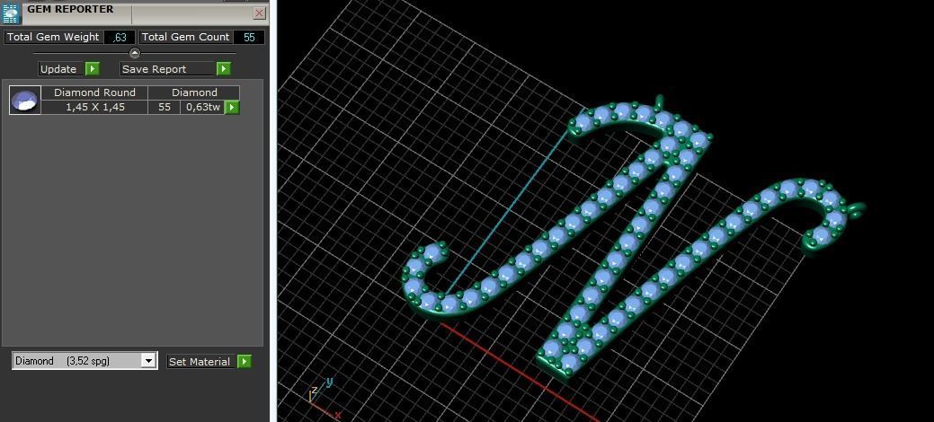 Pendant N 639 3D print model_3